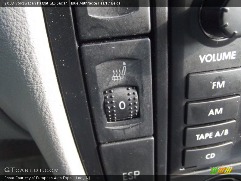 Blue Anthracite Pearl / Beige 2003 Volkswagen Passat GLS Sedan