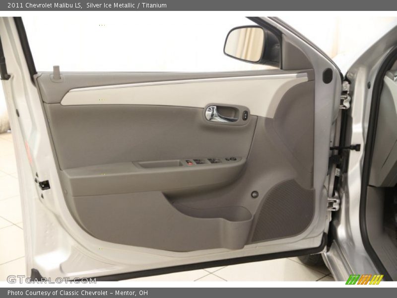Silver Ice Metallic / Titanium 2011 Chevrolet Malibu LS