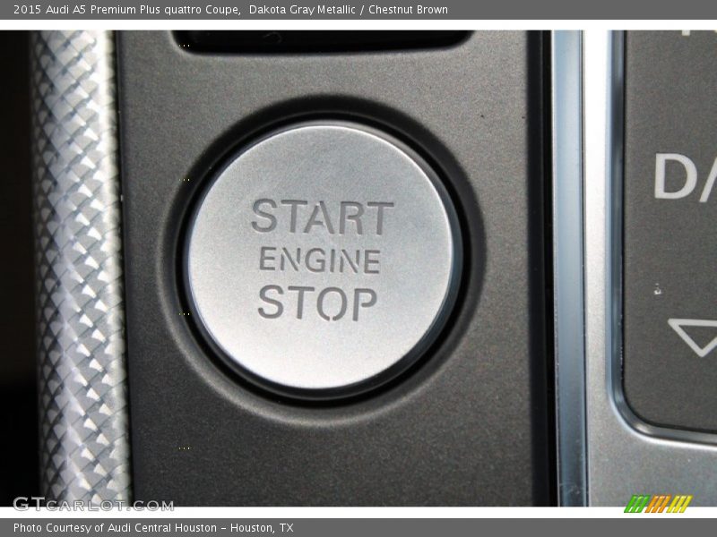 Dakota Gray Metallic / Chestnut Brown 2015 Audi A5 Premium Plus quattro Coupe