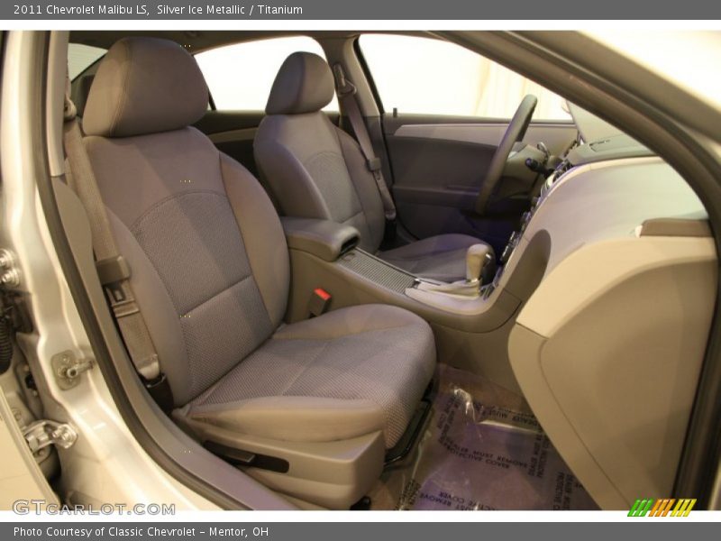 Silver Ice Metallic / Titanium 2011 Chevrolet Malibu LS