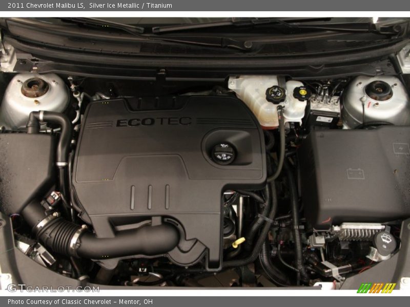Silver Ice Metallic / Titanium 2011 Chevrolet Malibu LS