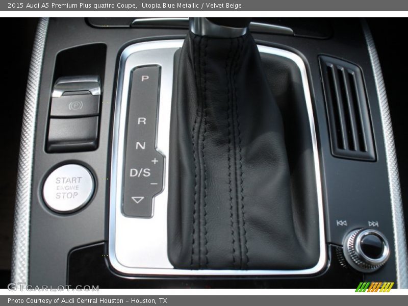 Utopia Blue Metallic / Velvet Beige 2015 Audi A5 Premium Plus quattro Coupe