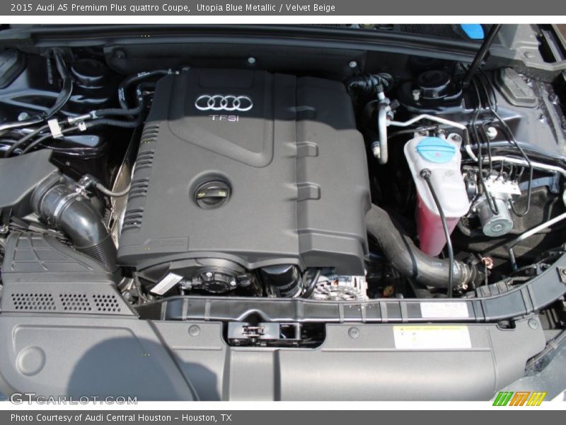  2015 A5 Premium Plus quattro Coupe Engine - 2.0 Liter Turbocharged TFSI DOHC 16-Valve VVT 4 Cylinder