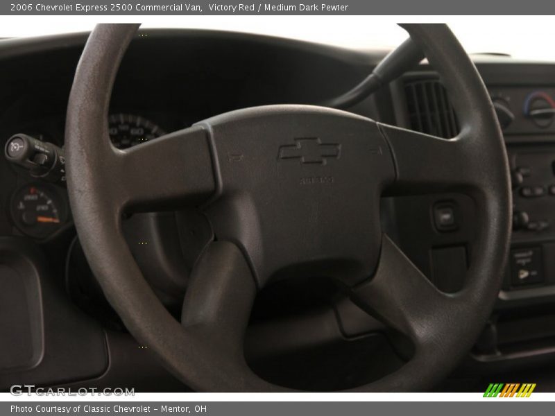 Victory Red / Medium Dark Pewter 2006 Chevrolet Express 2500 Commercial Van