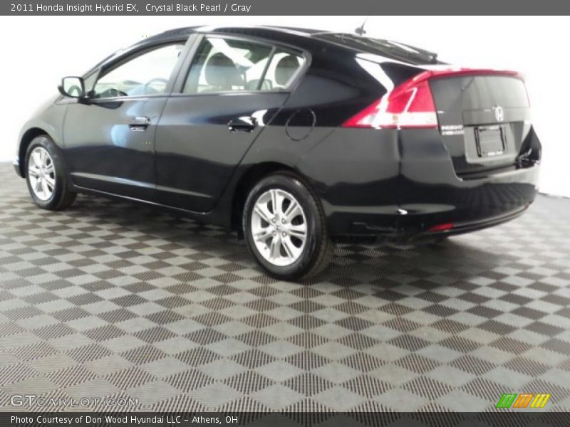 Crystal Black Pearl / Gray 2011 Honda Insight Hybrid EX