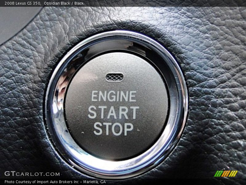 Obsidian Black / Black 2008 Lexus GS 350
