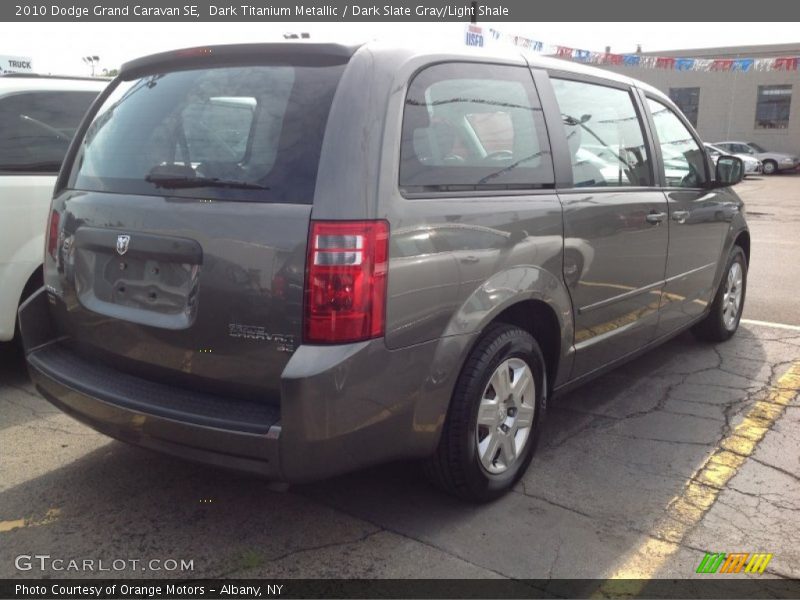 Dark Titanium Metallic / Dark Slate Gray/Light Shale 2010 Dodge Grand Caravan SE