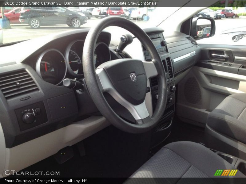 Dark Titanium Metallic / Dark Slate Gray/Light Shale 2010 Dodge Grand Caravan SE