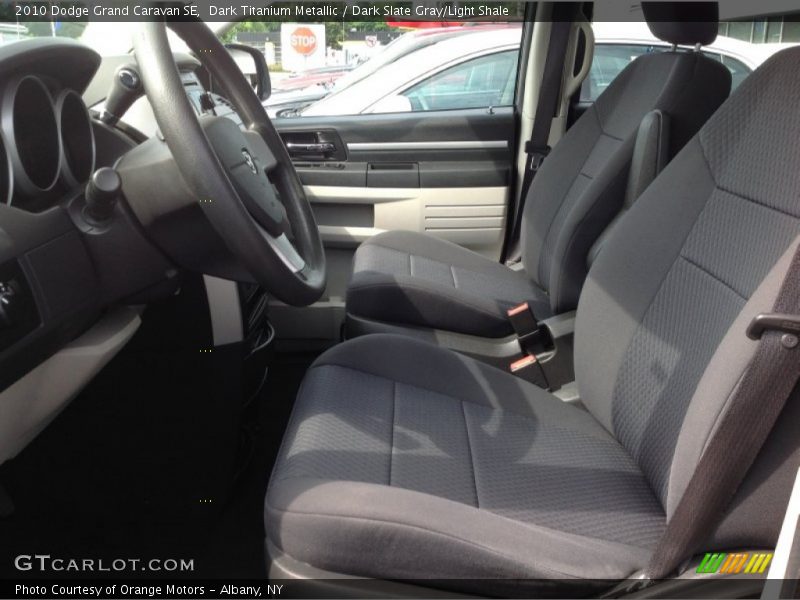 Dark Titanium Metallic / Dark Slate Gray/Light Shale 2010 Dodge Grand Caravan SE