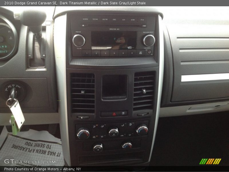 Dark Titanium Metallic / Dark Slate Gray/Light Shale 2010 Dodge Grand Caravan SE