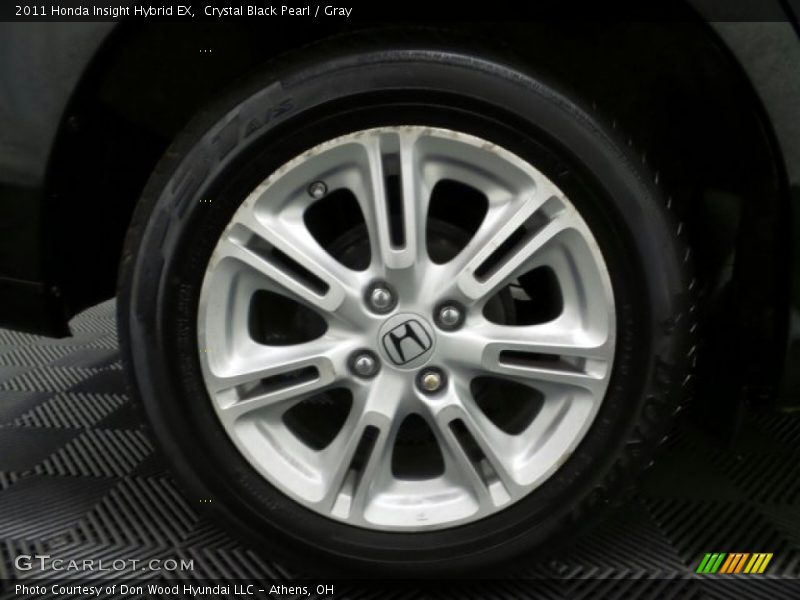 Crystal Black Pearl / Gray 2011 Honda Insight Hybrid EX