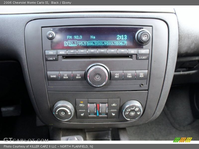 Black / Ebony 2006 Chevrolet Monte Carlo SS