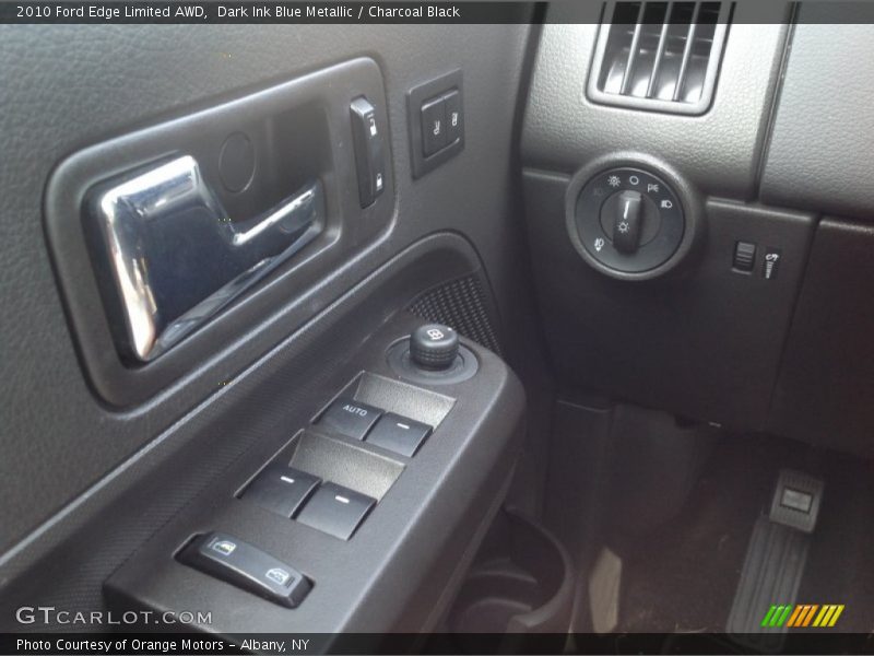 Dark Ink Blue Metallic / Charcoal Black 2010 Ford Edge Limited AWD