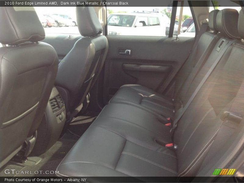 Dark Ink Blue Metallic / Charcoal Black 2010 Ford Edge Limited AWD