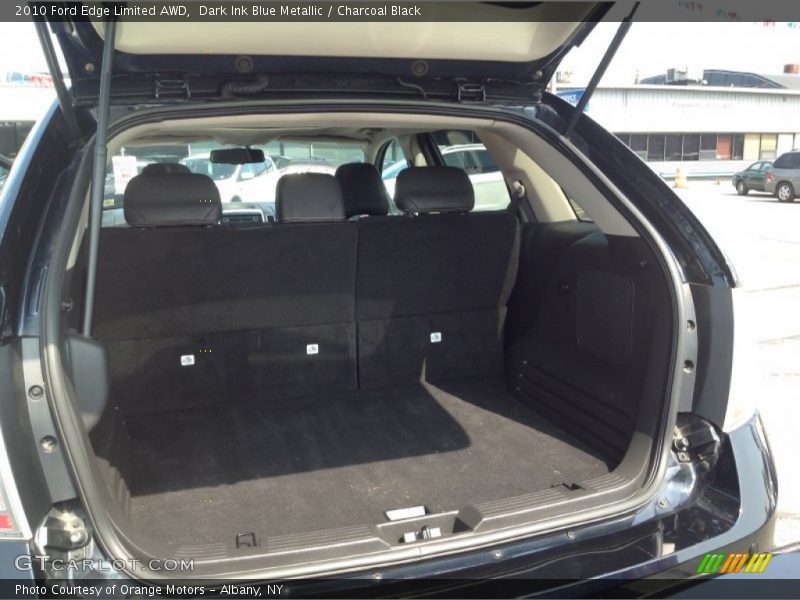 Dark Ink Blue Metallic / Charcoal Black 2010 Ford Edge Limited AWD