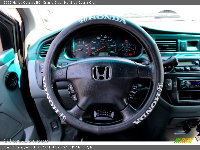 Granite Green Metallic / Quartz Gray 2002 Honda Odyssey EX