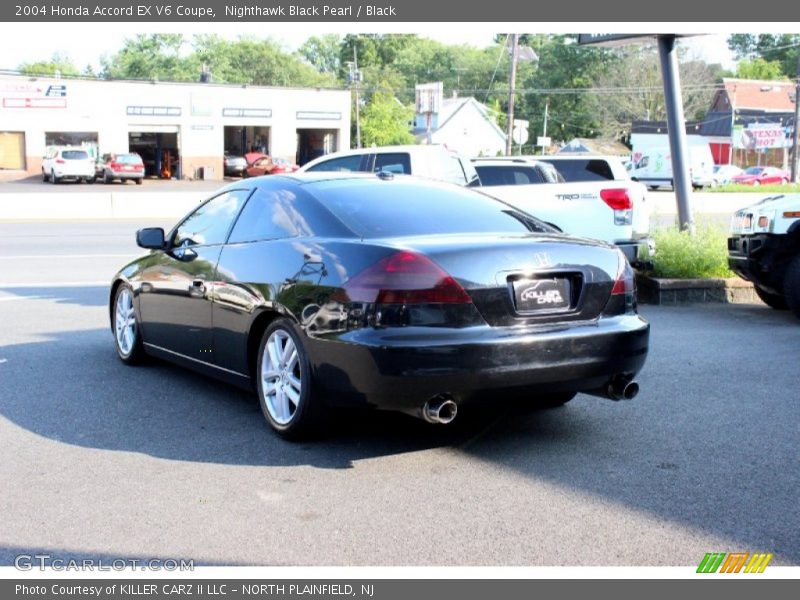 Nighthawk Black Pearl / Black 2004 Honda Accord EX V6 Coupe