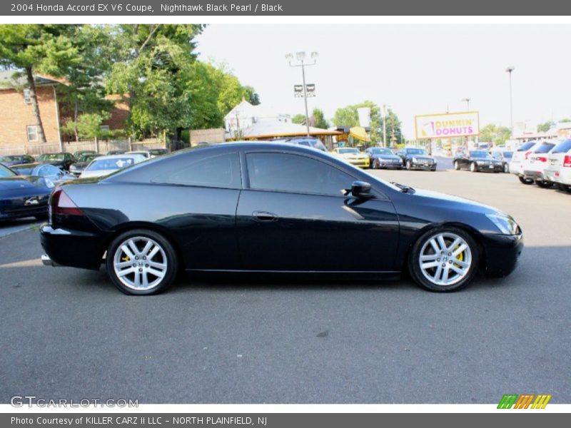 Nighthawk Black Pearl / Black 2004 Honda Accord EX V6 Coupe