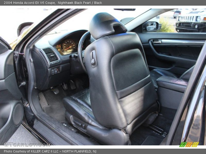 Nighthawk Black Pearl / Black 2004 Honda Accord EX V6 Coupe