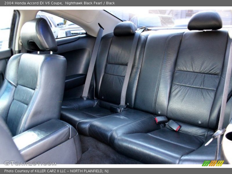 Nighthawk Black Pearl / Black 2004 Honda Accord EX V6 Coupe