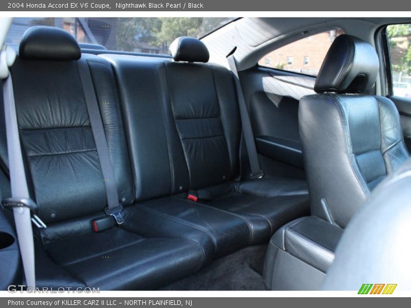 Nighthawk Black Pearl / Black 2004 Honda Accord EX V6 Coupe
