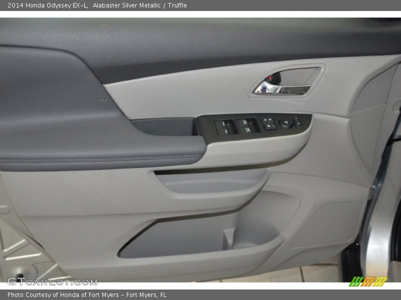 Alabaster Silver Metallic / Truffle 2014 Honda Odyssey EX-L