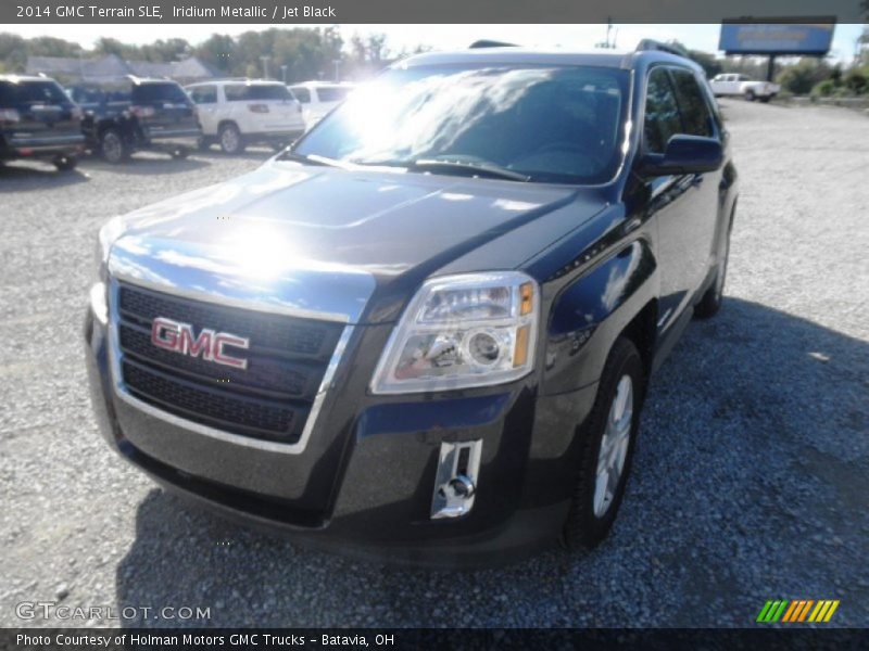 Iridium Metallic / Jet Black 2014 GMC Terrain SLE