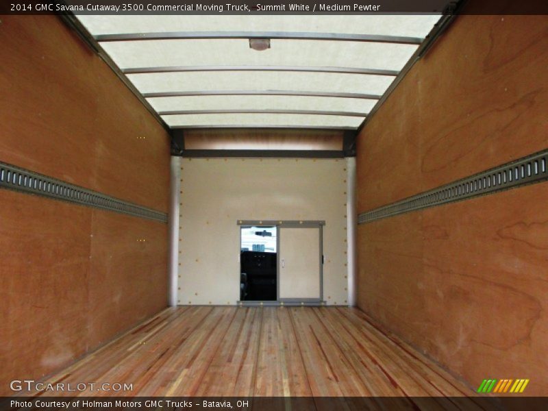 Summit White / Medium Pewter 2014 GMC Savana Cutaway 3500 Commercial Moving Truck