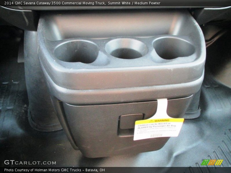 Summit White / Medium Pewter 2014 GMC Savana Cutaway 3500 Commercial Moving Truck