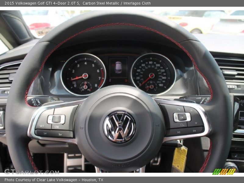 Carbon Steel Metallic / Interlagos Cloth 2015 Volkswagen Golf GTI 4-Door 2.0T S