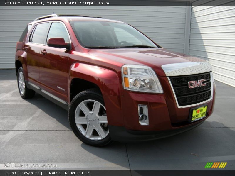 Merlot Jewel Metallic / Light Titanium 2010 GMC Terrain SLE