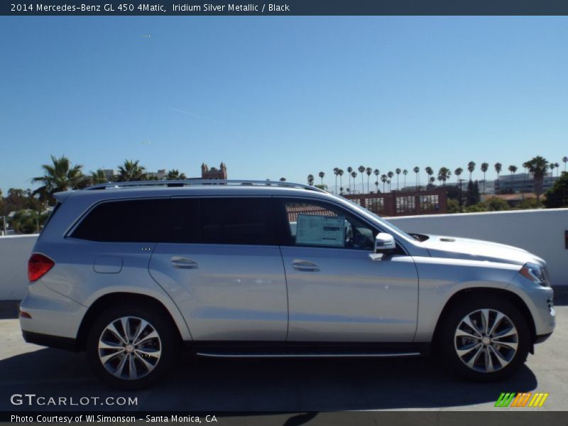 Iridium Silver Metallic / Black 2014 Mercedes-Benz GL 450 4Matic