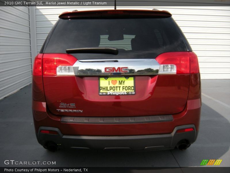 Merlot Jewel Metallic / Light Titanium 2010 GMC Terrain SLE
