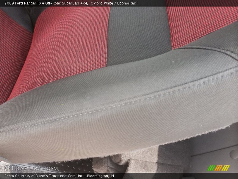 Oxford White / Ebony/Red 2009 Ford Ranger FX4 Off-Road SuperCab 4x4
