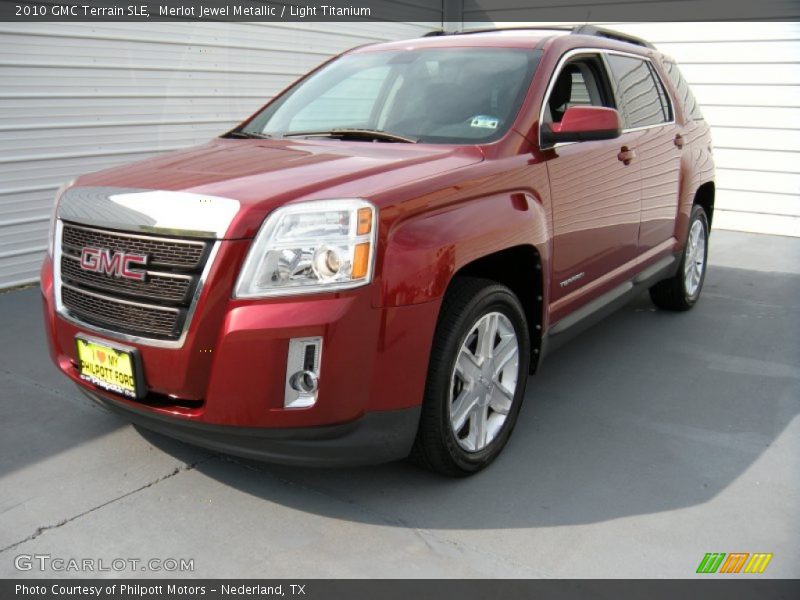 Merlot Jewel Metallic / Light Titanium 2010 GMC Terrain SLE