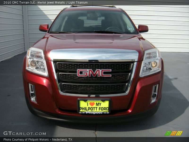 Merlot Jewel Metallic / Light Titanium 2010 GMC Terrain SLE