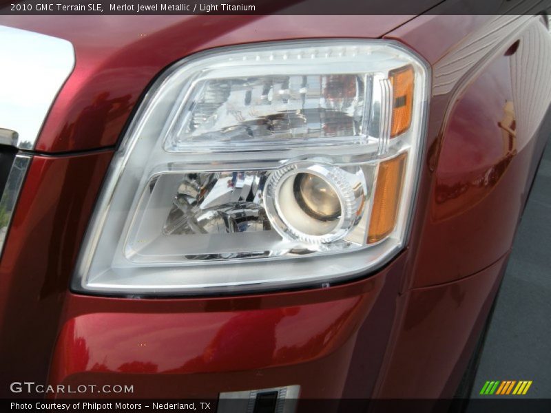 Merlot Jewel Metallic / Light Titanium 2010 GMC Terrain SLE