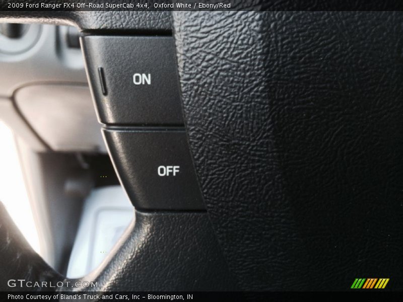 Oxford White / Ebony/Red 2009 Ford Ranger FX4 Off-Road SuperCab 4x4