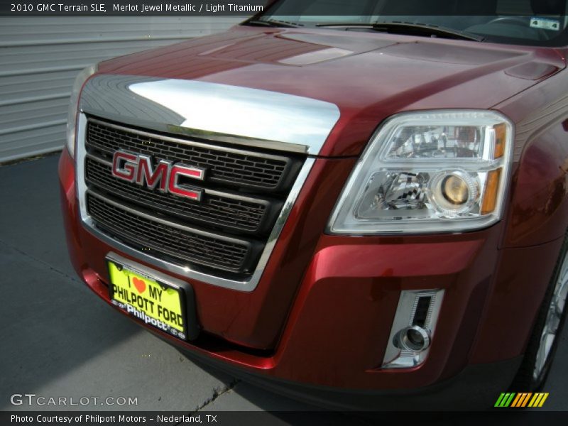 Merlot Jewel Metallic / Light Titanium 2010 GMC Terrain SLE