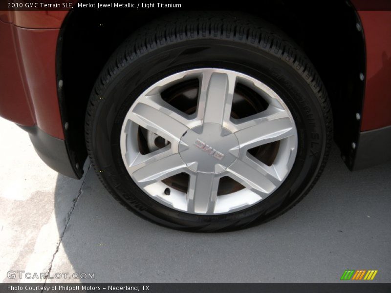 Merlot Jewel Metallic / Light Titanium 2010 GMC Terrain SLE