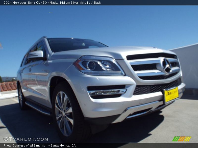Iridium Silver Metallic / Black 2014 Mercedes-Benz GL 450 4Matic