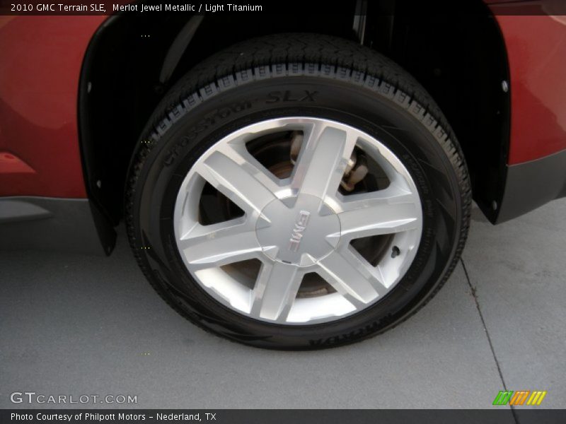 Merlot Jewel Metallic / Light Titanium 2010 GMC Terrain SLE