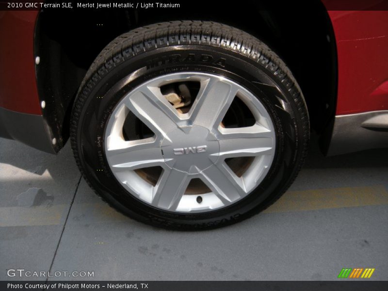 Merlot Jewel Metallic / Light Titanium 2010 GMC Terrain SLE