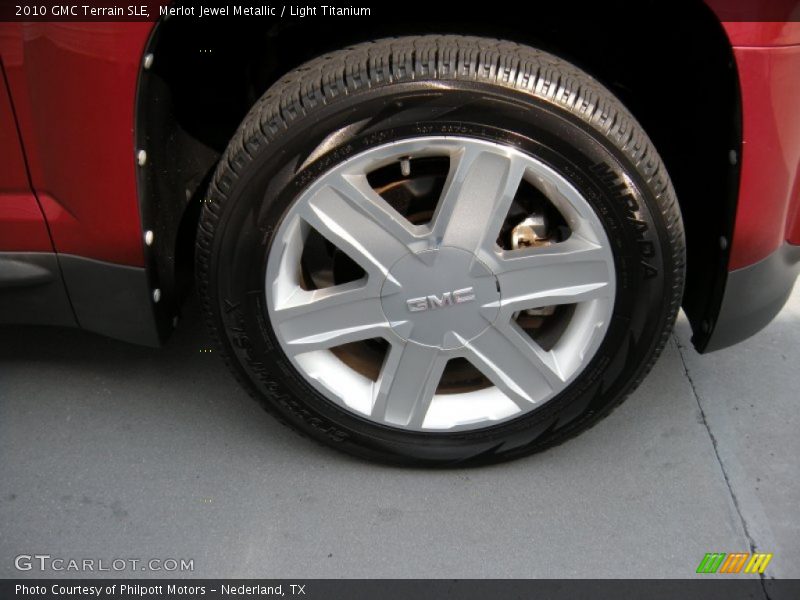 Merlot Jewel Metallic / Light Titanium 2010 GMC Terrain SLE