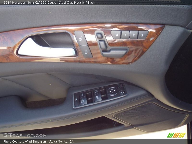 Steel Gray Metallic / Black 2014 Mercedes-Benz CLS 550 Coupe