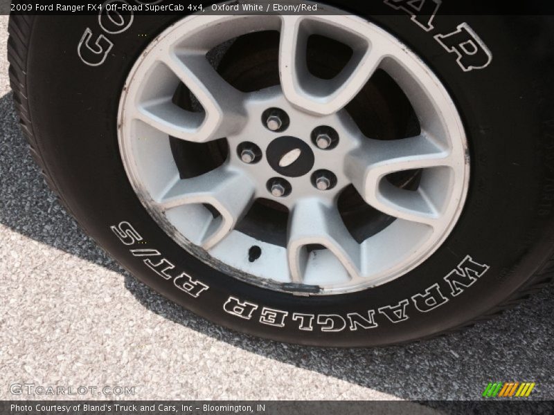 Oxford White / Ebony/Red 2009 Ford Ranger FX4 Off-Road SuperCab 4x4