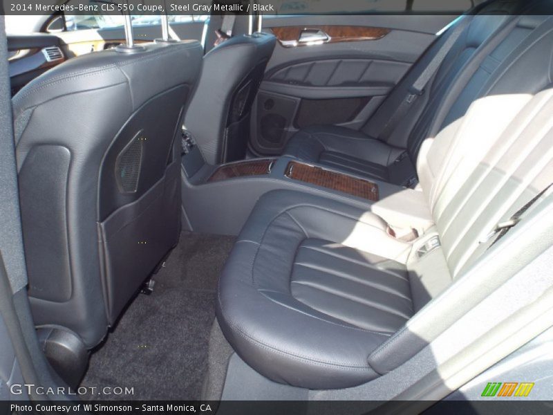 Steel Gray Metallic / Black 2014 Mercedes-Benz CLS 550 Coupe