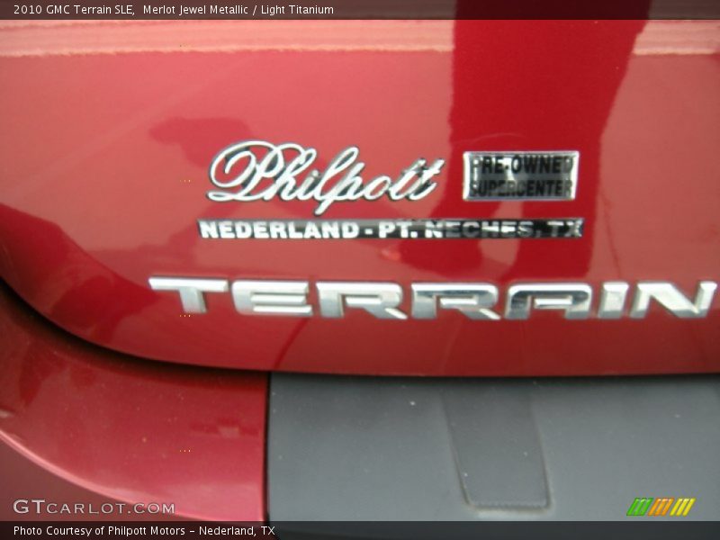 Merlot Jewel Metallic / Light Titanium 2010 GMC Terrain SLE