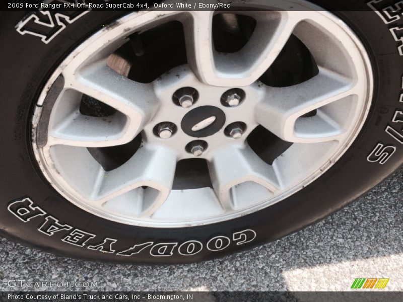 Oxford White / Ebony/Red 2009 Ford Ranger FX4 Off-Road SuperCab 4x4