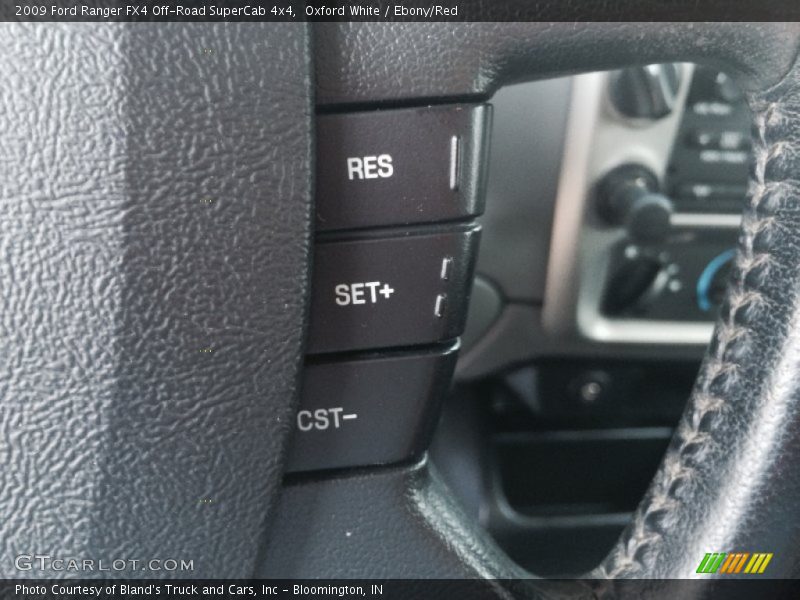 Oxford White / Ebony/Red 2009 Ford Ranger FX4 Off-Road SuperCab 4x4